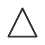 Triangle Medium SVG Icon